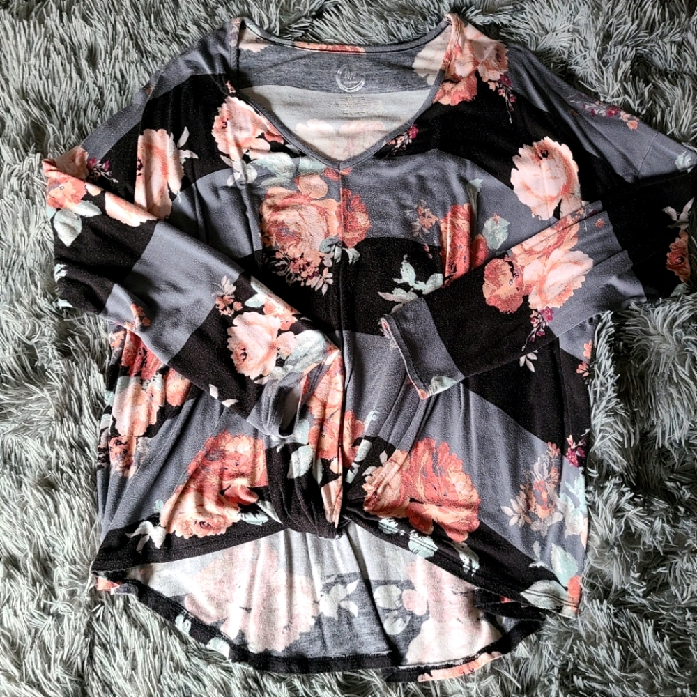 Maurices Floral Blouse